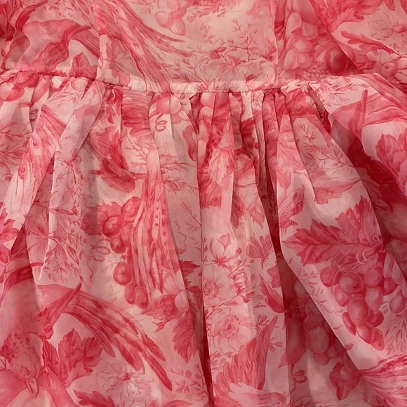 Selkie Pink Floral Long Sleeve Dress - Picture 4 of 8